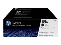 HP 85A Blk Dual Pack Lj Toner Cartridge-1,600 Pgs For P1102/M1132/M1212/M1214/M1217 CE285AD