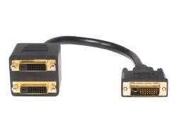 Startech.Com 30CM Dvi-D To 2X Dvi-D Digital Video Splitter Cable - M/F, Ltw DVISPL1DD