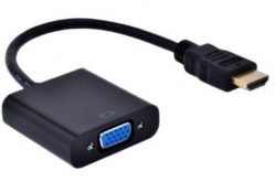 Astrotek Hdmi To VGA Converter Adapter Cable 15cm - Type A Male To VGA Female AT-HDMIv1.4VGA-MF
