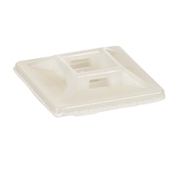 Self Adhesive Mount 28mm X 28mm - White - 100pk 003.025.0020
