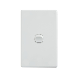 4C | Classic 1 Gang Switch 250V 16AX | Vertical 040.000.0295