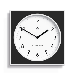 Newgate Burger & Chips Wall Clock Black NGBURG261WK