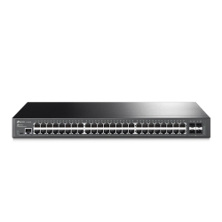 TP-Link SG3452 Omada 48-Port Gigabit L2+ Managed Switch With 4 Sfp Slots, Omada Sdn, Centralised Mgt, Static Routing (T2600G-52Ts) SG3452