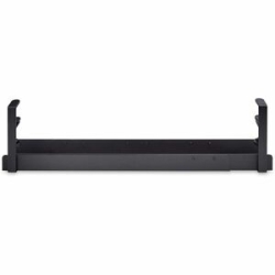 StarTech.com Under Desk Cable Management Tray, Length Adjustable, Clamp-On Installation, No Drilling Required, Black - Length Adjustable Cable Management Tray Organizes Workspaces To Reduce Risk Of Tripping Hazards Or Tangled Cords; Tool-free Setup With
