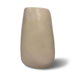 Urban Attitude Rach Large Vase Height 25.5cm, Width 17cm, Opening 6cm X 9cm - Stone Ivory UT260508-SI