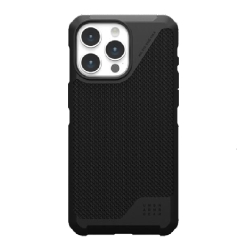 Uag Metropolis Lt Magsafe Apple IPhone 16 Pro (6.3") Rugged Case - Kevlar Black (114452113940), 18ft. Drop Protection (5.4M), 10 Years Warranty 11394