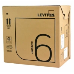 Leviton - Cat 6 24 Awg U/Utp 4 Pair Lshf/Lszh Cable Violet 305m - EuroClass Eca LE-C6U-ECA-B305VT4