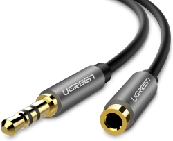 Ugreen 3.5mm Male To 3.5mm Female Extension Cable 5m (Black) 10538 ACBUGN10538