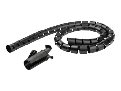 Startech.Com 1.5 M (4.9 Ft.) Cable-Management Sleeve - Spiral - 25 Mm (1 In.) Diameter CMSCOILED