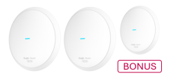 Ruijie Reyee RAP62 AX1800 Wi-Fi 6 Dual Band Ap Buy 2 Andget 1 For FREE,3YR RUIJIE-RAP62-TRIOPACK