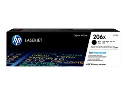 HP 206X Black Toner - High Yield - Approx 3.15K Pages - For M283, M255 Printers W2110X