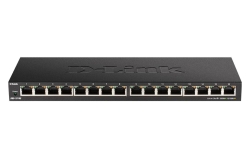 D-Link 16-P Low Profile Unmanaged Switch DGS-1016S