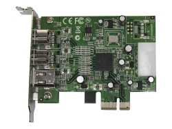 Startech.Com 3 Port PCIe Card Adapter, Fw 800(2), Fw 400(1), Low Profile, Ltw PEX1394B3LP