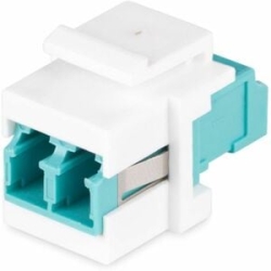 StarTech.com Lc To Lc Coupler, Lc Fiber Coupler, Lc/Upc Duplex Keystone Jack, Fiber Optic Keystone Coupler For Patch Panel - Lc To Lc Keystone Coupler Supports Single Mode And Multimode Fiber Cables; Ideal For Keystone Patch Panels And Wall Plates; Tooll