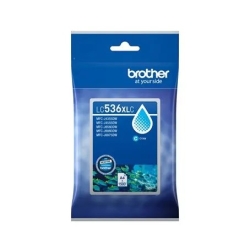Cyan Ink Cartridge To Suit Mfc-J4355Dw/J4555Dw/J6560Dw/J6975Dw-Up To 1500 Pages LC-536XLC