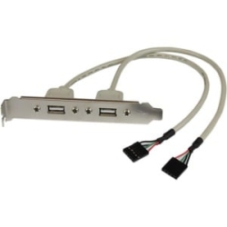 2 Port USB A Slot Plate Adapter USBPLATE