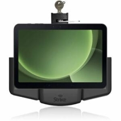 Strike Alpha Cradle - Samsung Galaxy Tab Active5 Pro Power And Data Lockable With USB-A To Ethernet Port Hardwired Install Pack AL-STK32STA5P