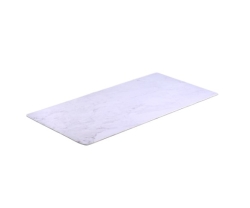 Brateck Mp10-1 800mmx400mm Stylish Desk Pad Marbled White, 800x400x4mm, Reduces Resistance And Ensure Easy Mouse Movements (Ls) MP10-1