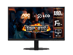 Aoc 27" (16:9) Qhd Miniled, 1MS, 180HZ, HDMI(1), DP(1), 3YR Q27G40XMN