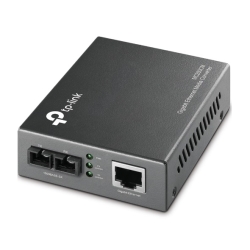 TP-Link MC200CM 1000Mbps RJ45 To 1000Mbps Multi-mode Sc Fiber Converter, Full-duplex, Up To 550m, Switching Power Adapter, Chassis Tl-Mc1400 Rack-moun MC200CM