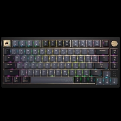 K65 Wireless-Corsair Mx Red-BLK/GRAY Rgb Mechanical Gaming Keyboard CH-91D401L-NA