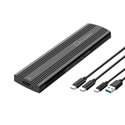 Oxhorn Um-311B USB C 3.2 Gen 2 M.2 NVMe Enclosure Black ACBOXHUM311B