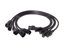 APC (AP9890) Pwr Cord Kit, 10A100-230V, 2', (5x) C13 To C14 , AP9890