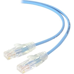 Alogic 1m Blue Ultra Slim Cat6 Network Cable, Utp, 28AWG - Series Alpha C6S-01BLU