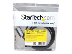 Startech.Com 2M MDP To HDMI Adapter Cable, 4K, Black, 3YR MDP2HDMM2MB