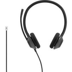 Headset 322 Wired Dual On-Ear Carbon Black RJ9 HS-W-322-C-RJ9