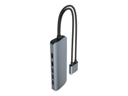 Targus Hyperdrive Viper 10-In-2 USB-C Hub - Gray HD392-GRAY