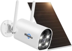 Hiseeu C40 Indoor/Outdoor WiFi Battery Camera With Solar Panel ELEHISC40