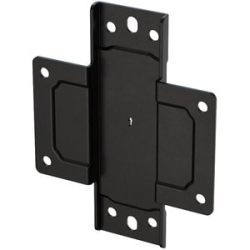 Adb-Wp Wall Plate - Mounts Rails To Wall - Mounts B2B Rail To Post - Black ADB-WP