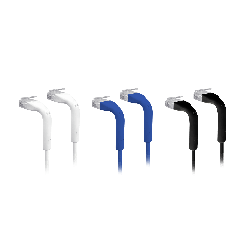 Ubiquiti UniFi Patch Cable, Bendable RJ45 Head, White (1M), 1YR U-CABLE-PATCH-1M-RJ45