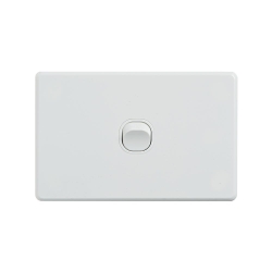 4C | Classic 1 Gang Switch 250V 16AX | Horizontal 040.000.0289