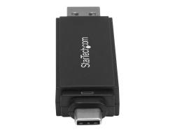 Startech Sd And Micro Sd Card Reader, USB-A And USB-C Connector, 2YR SDMSDRWU3AC