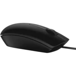 Dell USB Optical Mouse MS116 (Black) - Retail Packaging 570-AASJ