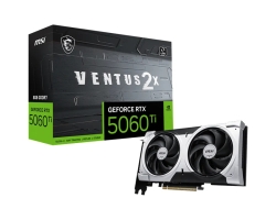 Msi NVidia GeForce Rtx™ 5060 Ti 8G Ventus 2X Plus, PCI Express® Gen 5 X16 (uses X8), Boost: 2572 MHz, Cuda 4608 Units, 8GB GDDR7, Hdmi™ X 1(LS) GeForce RTX 5060 Ti 8G Ventus 2X Plus