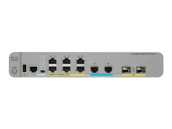 Cisco - Cisco Catalyst 3560-Cx 2 X Mgig, 6 X 1G Poe, Ip Base WS-C3560CX-8XPD-S