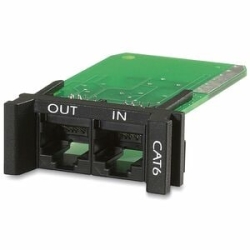 Replaceable. Rackmount. 1U. Cat 6 Networ PNETR6
