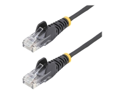 Startech.Com 2M CAT6 Cable, RJ45 Patch Cord, Snagless, Slim, Lszh, Black, Ltw N6PAT200CMBKS