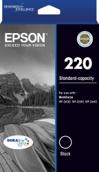220 Std Capacity DURABrite Ultra Black Ink (Epson WorkForce Wf-2630, Wf-2650, Wf-2660) C13T293192
