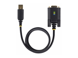 Startech 6.6FT (2M) USB To Null Modem Serial Adapter Cable, Com Retention, Ftdi, USB-A To 1P6FFCN-USB-SERIAL