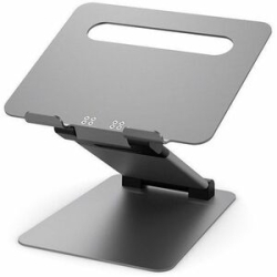 Alogic ElitePlus Adjustable Laptop Riser - Space Grey Epalr-sgr