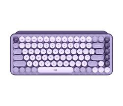 Pop Keys Wireless Mechanical Kb With Emoji Keys - Cosmos Lavender 920-011227