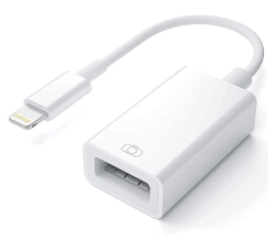Lightning iPhone - USB (Female) Camera Adapter - For Older iPhones ADC-i7-USB