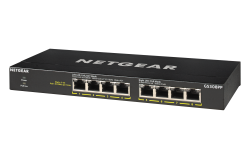 Netgear Soho 8-port PoE+ Gigabit Unmanaged Switch (83W PoE Budget) GS308PP-100AJS