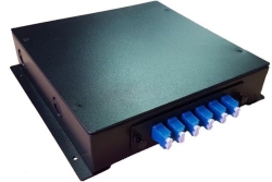 Small Din Mount/Wall Mount | Up To 24 Fibres (24 X Lc Or 12 X Sc/St) 015.004.0028