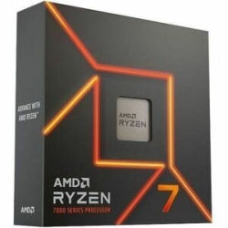 AMD Ryzen 7 7000 7700X Octa-core (8 Core) 4.50 GHz Processor - Box - 32 Mb L3 Cache - 8 Mb L2 Cache - 512 Kb L1 Cache - 64-bit Processing - 5.40 GHz Overclocking Speed - 5 Nm - Socket AM5 - AMD Radeon Graphics Dual-Core (2 Core) Yes Graphics - 105 W - 16