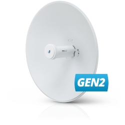 Ubiquiti Airmax PowerBeam 5AC-Gen2, 5 GHz Point-to-Point (PtP) Bridge, Integrated Dish Reflector, 450+ Mbps 5 GHz, 15+ Km Range PBE-5AC-GEN2